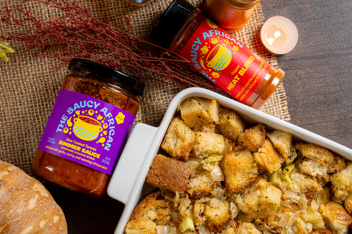 The Saucy African thanksgiving Chicken Box