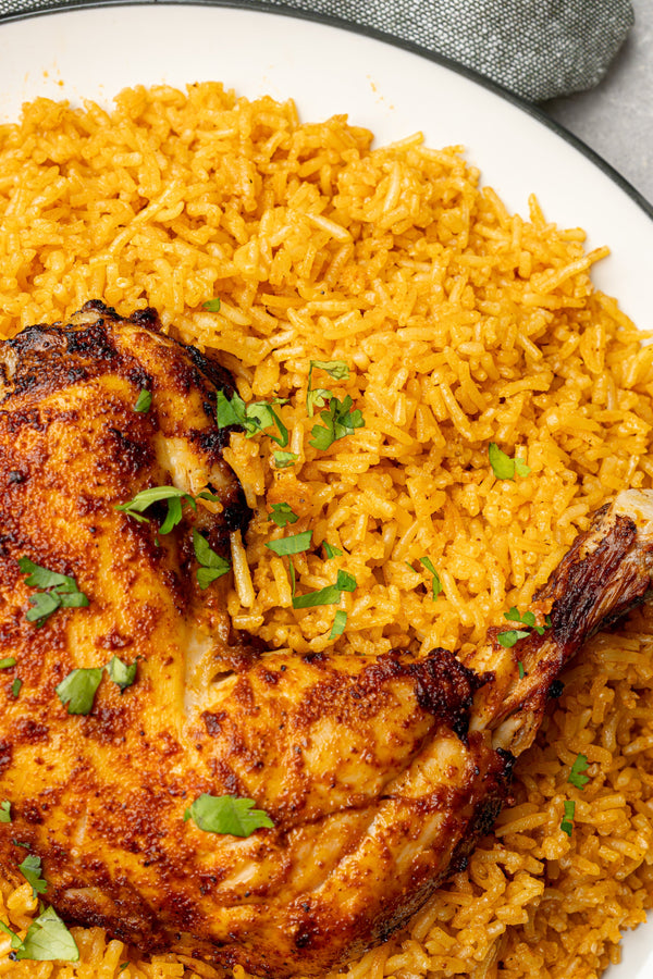 Oven baked Jollof (16 oz Jar) recipe