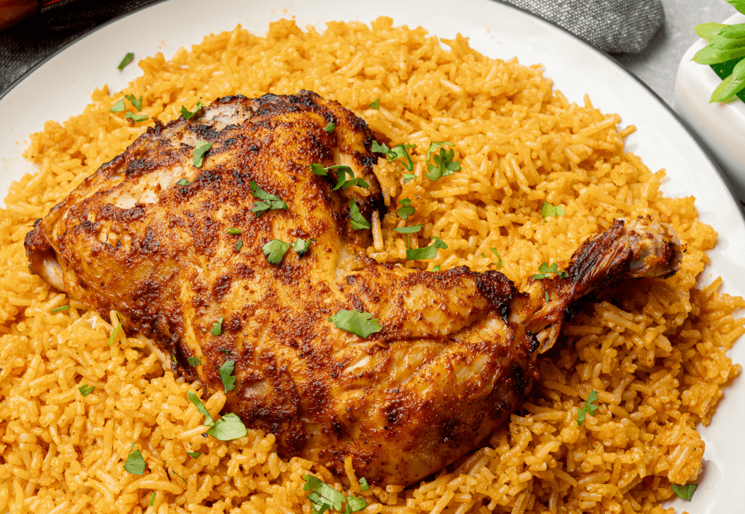 Stove top Jollof Rice