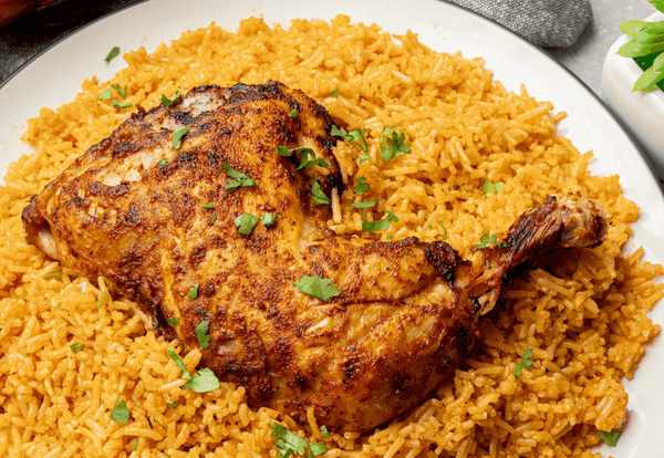 Stove top Jollof Rice