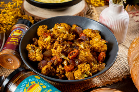The Saucy African thanksgiving Vegetarian Box