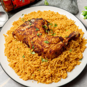Stove top Jollof Rice