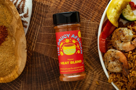African Pepper Heat Spice Blend | The Saucy African – The saucy